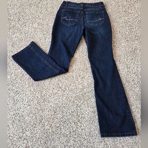 M Jeans Dark Classic Women’s Boot-Leg Jeans 6 P Stretch